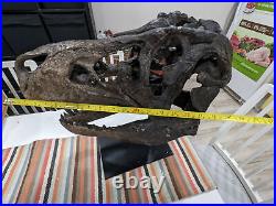 Tyrannosaurus Skull Pre Historic Dinosaur Bone Big Sculpture Head Trex Large New